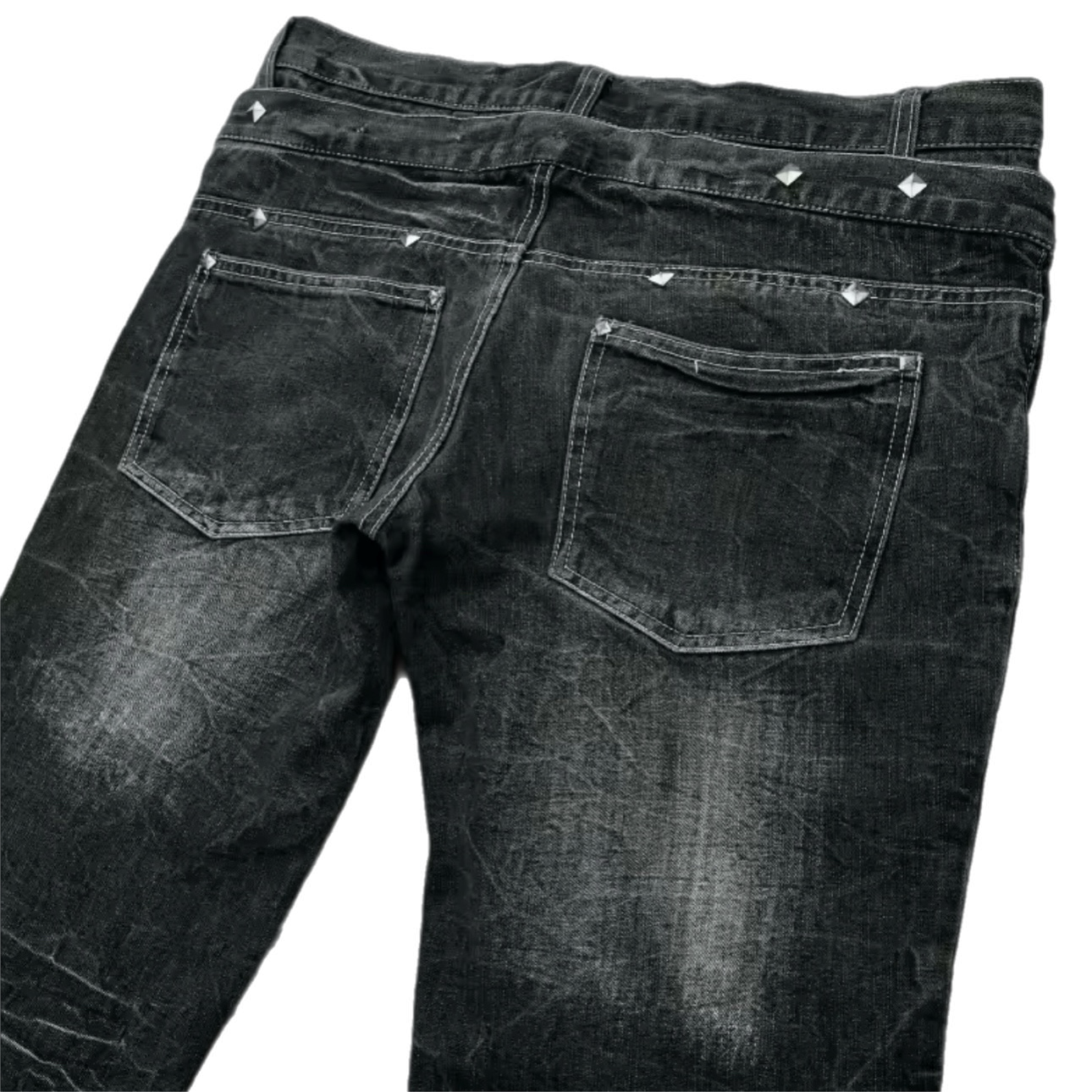 Twin Spine Flared Denim